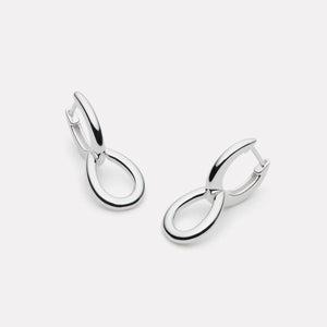 Najo Earrings Najo Astra Drop Huggie Earrings – Gold & Silver