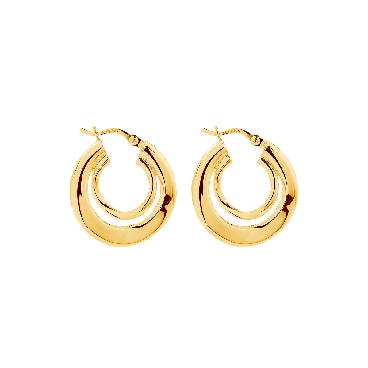 Najo Earrings Najo Baby Strudel Hoop