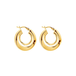 Najo Earrings Najo Baby Strudel Hoop