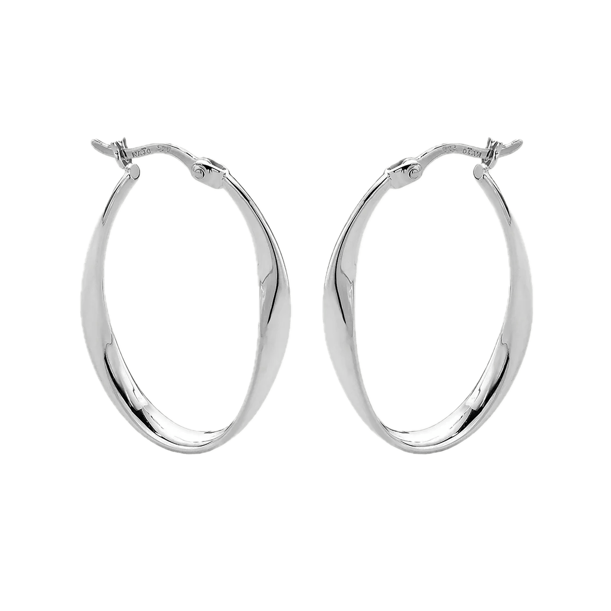 Najo Earrings Yellow Gold Najo Cinta Hoop