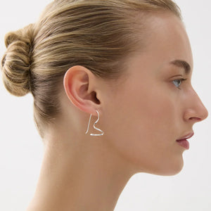 Najo Earrings Najo Endless Curl Drop Earrings – Gold & Silver