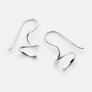 Najo Earrings Najo Endless Curl Drop Earrings – Gold & Silver