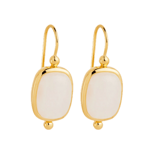 Najo Earrings Najo Fleur Rainbow Moonstone Earrings