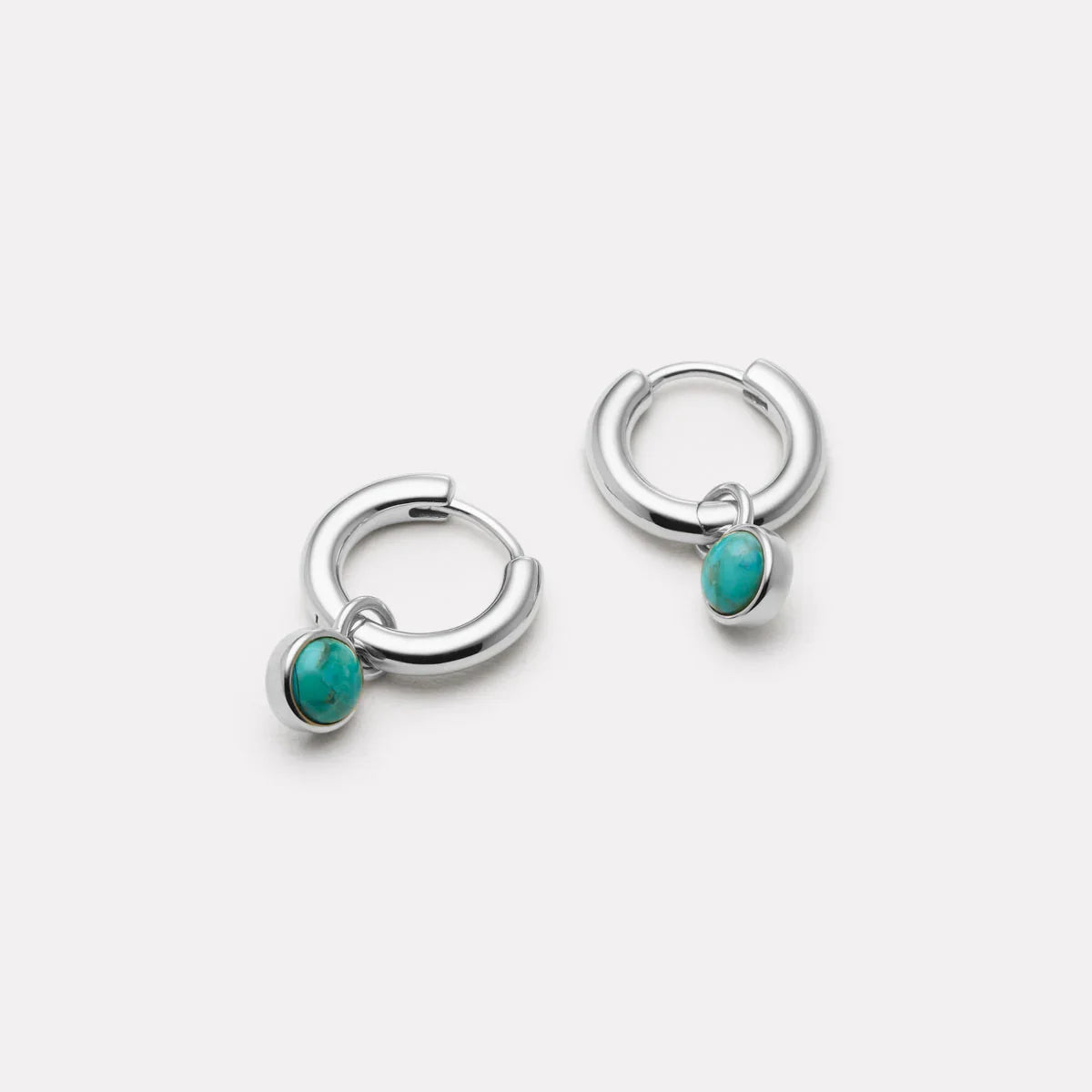 Najo Earrings Najo Heavenly Turquoise Earrings – Sterling Silver & Gold Plated