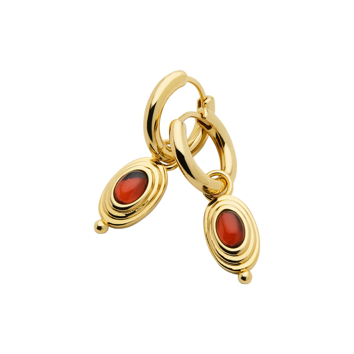 Najo Earrings Najo Horizon Garnet Earrings