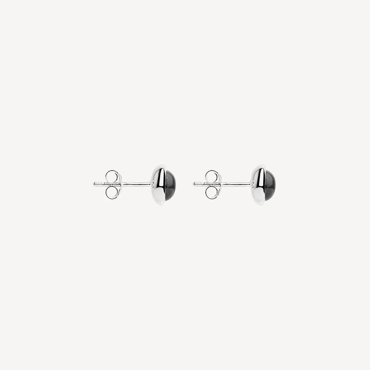 Najo Earrings Najo Husk Onyx Stud Earring