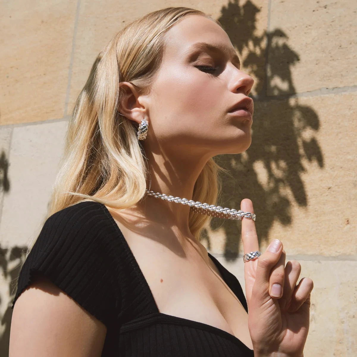 Najo Earrings Najo Marais Hoop Earrings