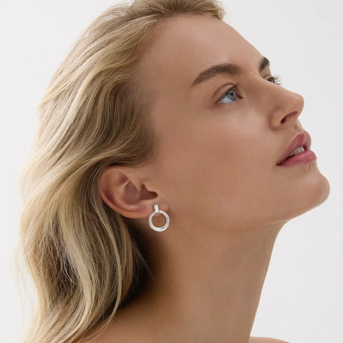 Najo Earrings Najo Mist Donut Drop Earrings – Gold & Silver