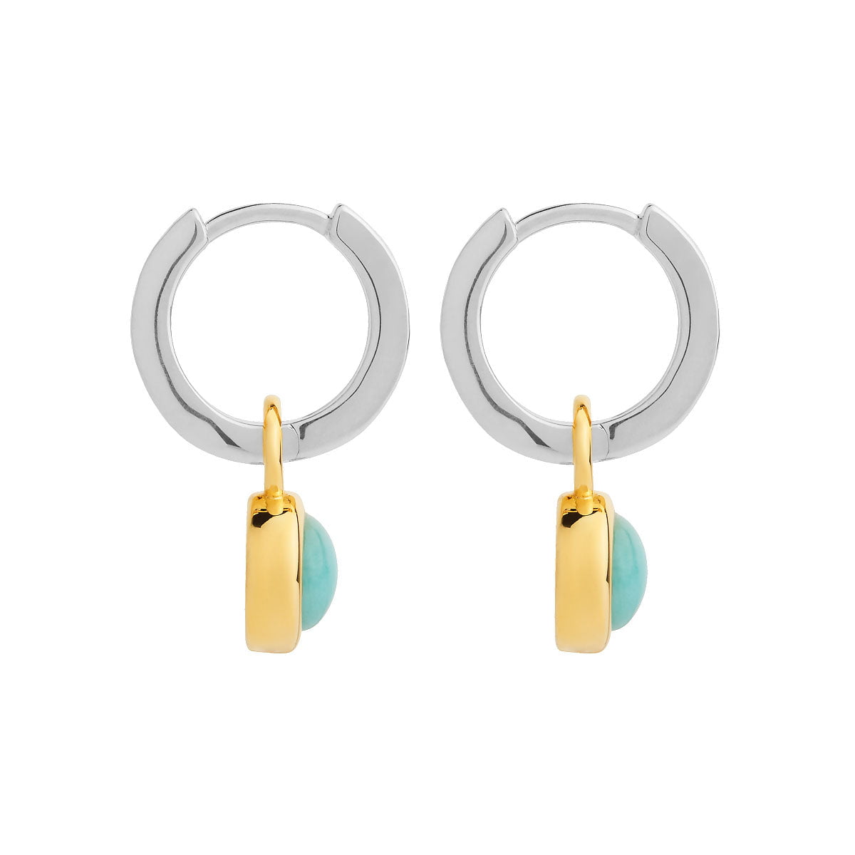 Najo Earrings Najo Solace 2 tone amazonite