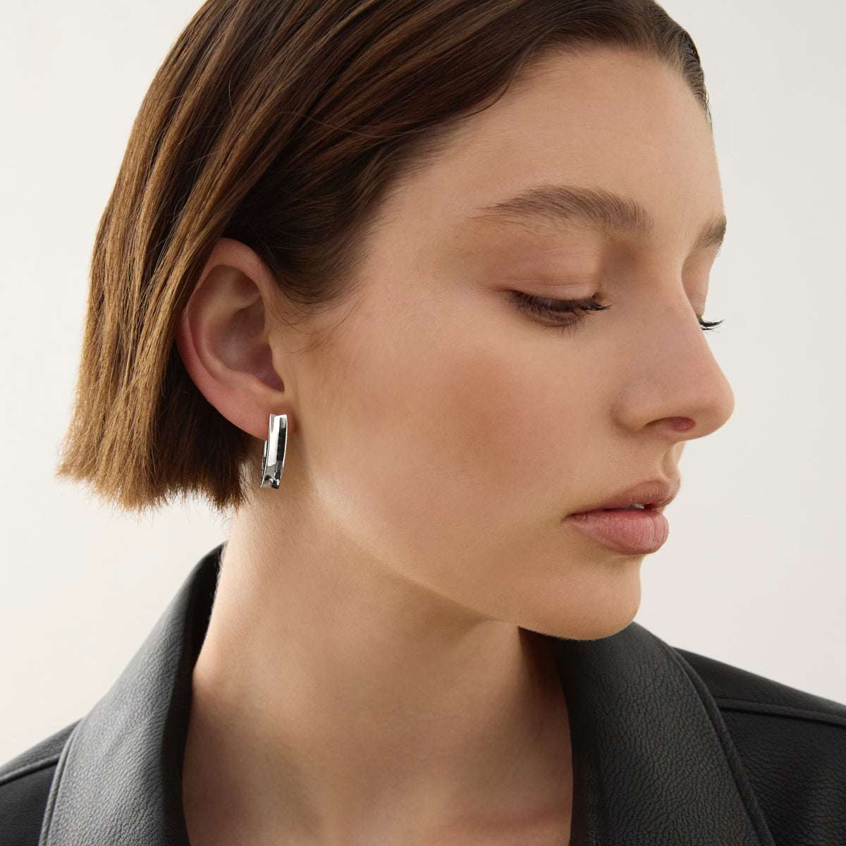 Najo Earrings Najo Swan Huggie