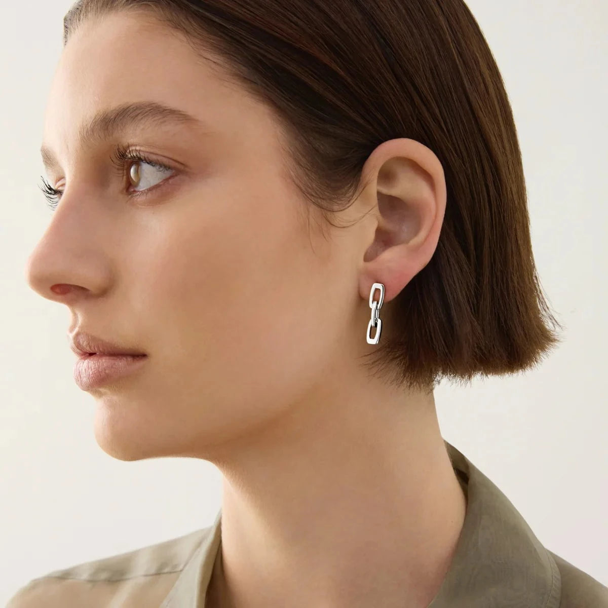 Najo Earrings Silver / Gold Najo The Marchioness Chain Earrings