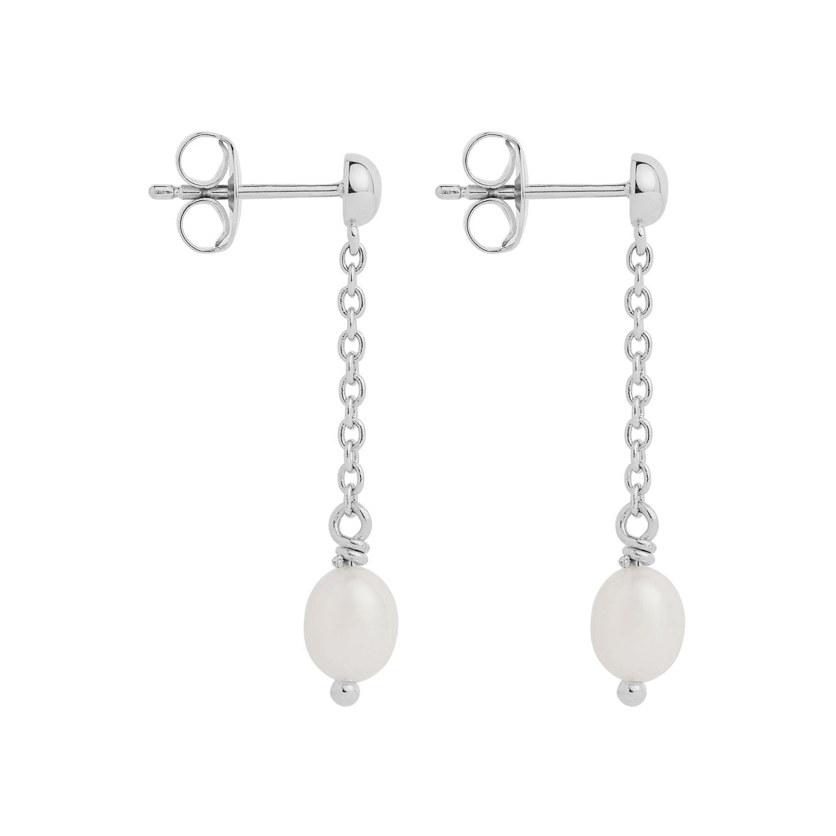 Najo Earrings Najo Tidal Whisper Single Pearl Earring