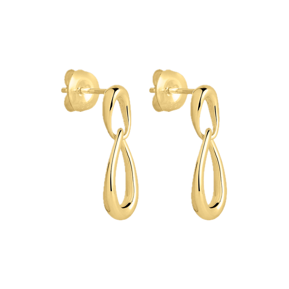 Najo Earrings Najo Vivante yellow gold petite Earrings