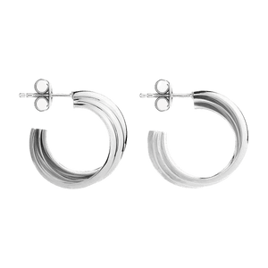 Najo Earrings Ripple Hoop Earrings