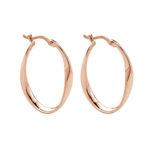 Najo Earrings Rose Gold Najo Cinta Hoop