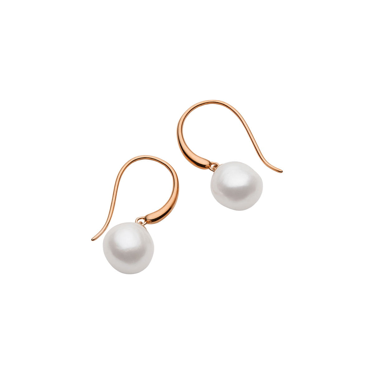Najo Earrings Rose Gold Najo Ocean Glow Pearl Earrings – Gold, Silver & Rose Gold