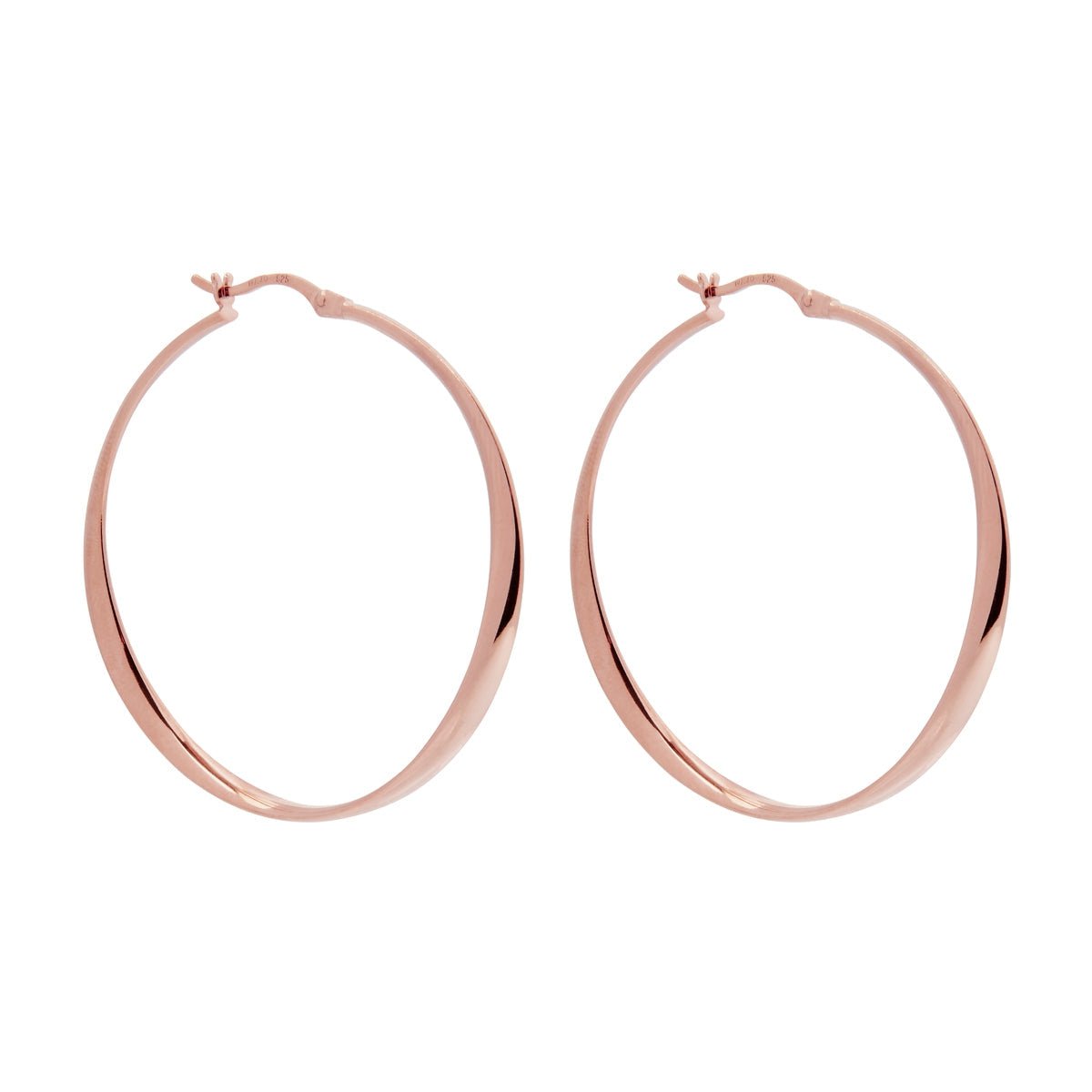 Najo Earrings Yellow Gold Najo Vespa Hoop Earring