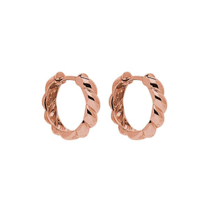 Najo Earrings Rose Gold Najo Zippy Twist earrings