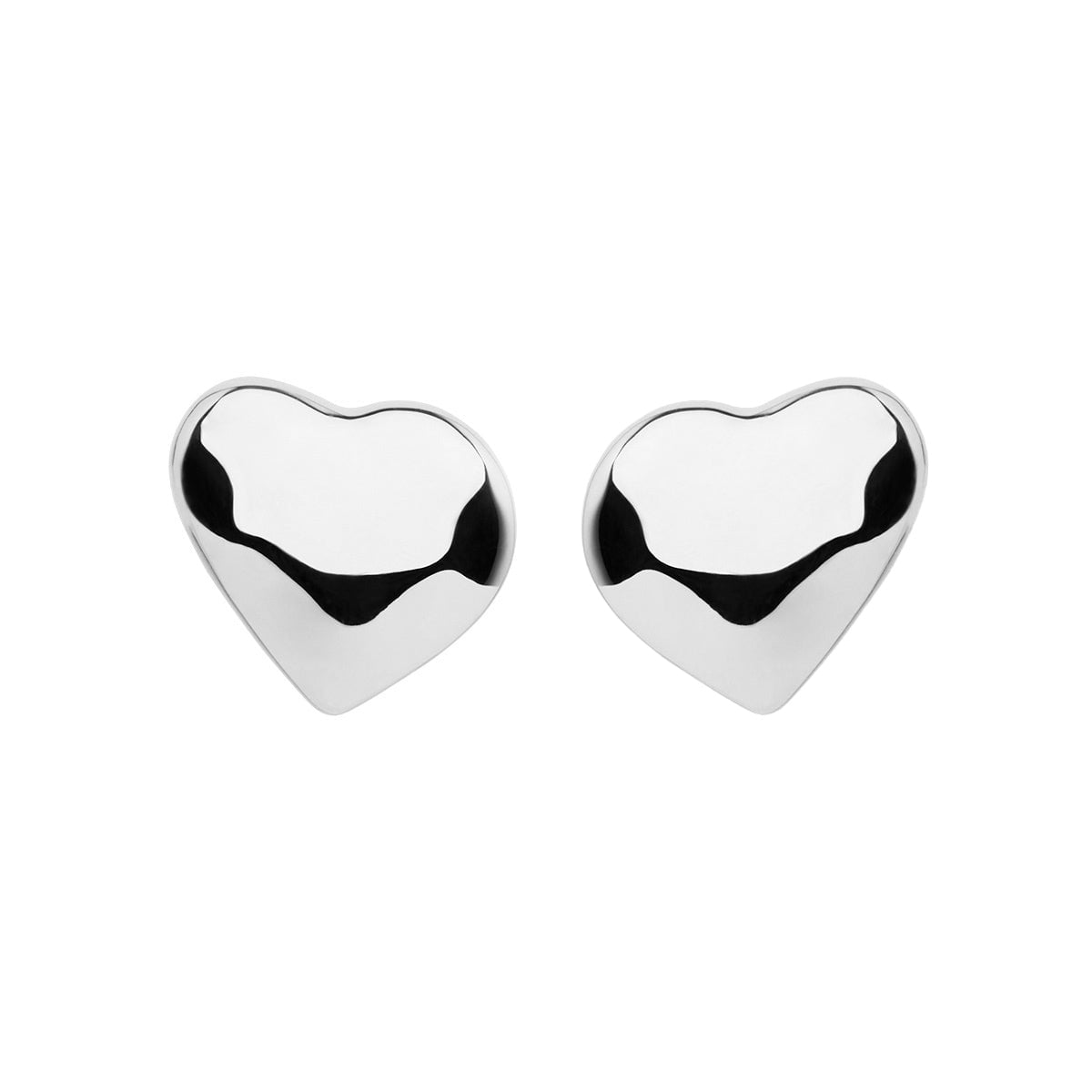Najo Earrings Silver Amore Stud Earrings