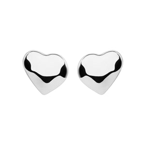 Najo Earrings Silver Amore Stud Earrings