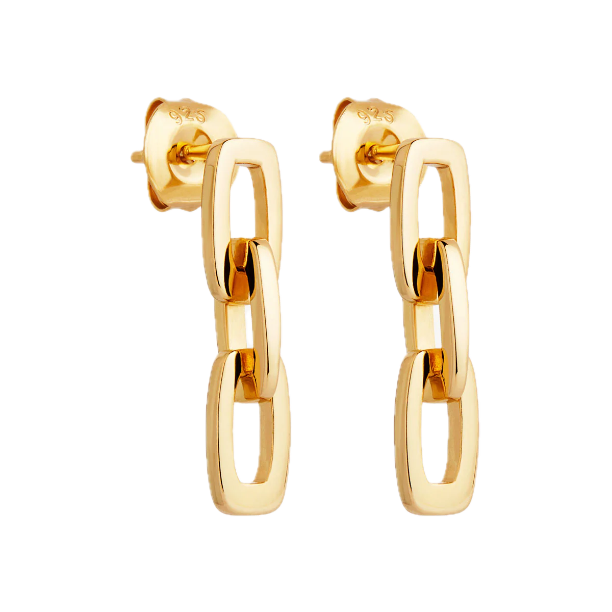 Najo Earrings Silver / Silver Najo The Marchioness Chain Earrings