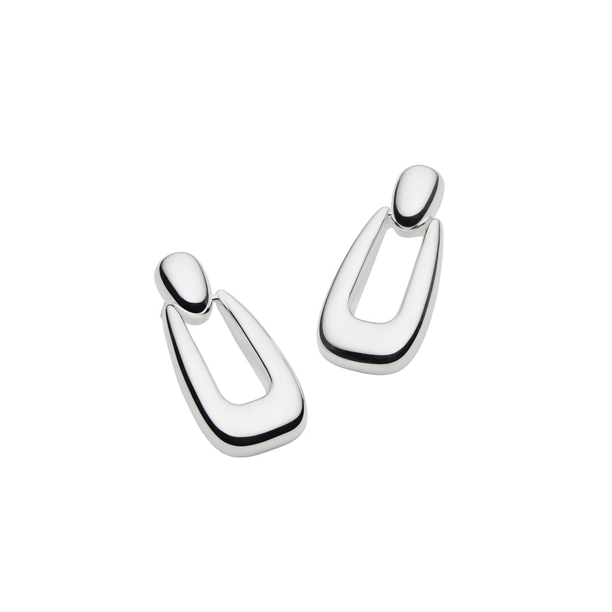 Najo Earrings Silver Najo Haze Earrings – Gold & Silver