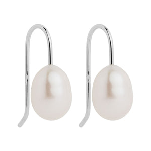 Najo Earrings Silver Najo Isla Pearl Earring