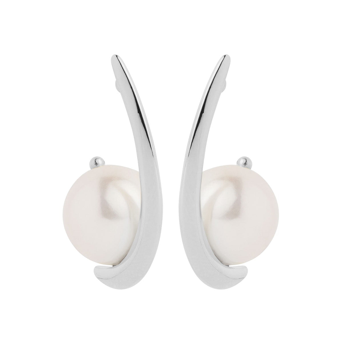 Najo Earrings Silver Najo Mariselle Pearl Earring