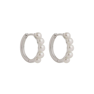 Najo Earrings Silver Najo Mermaid Pearl Earring