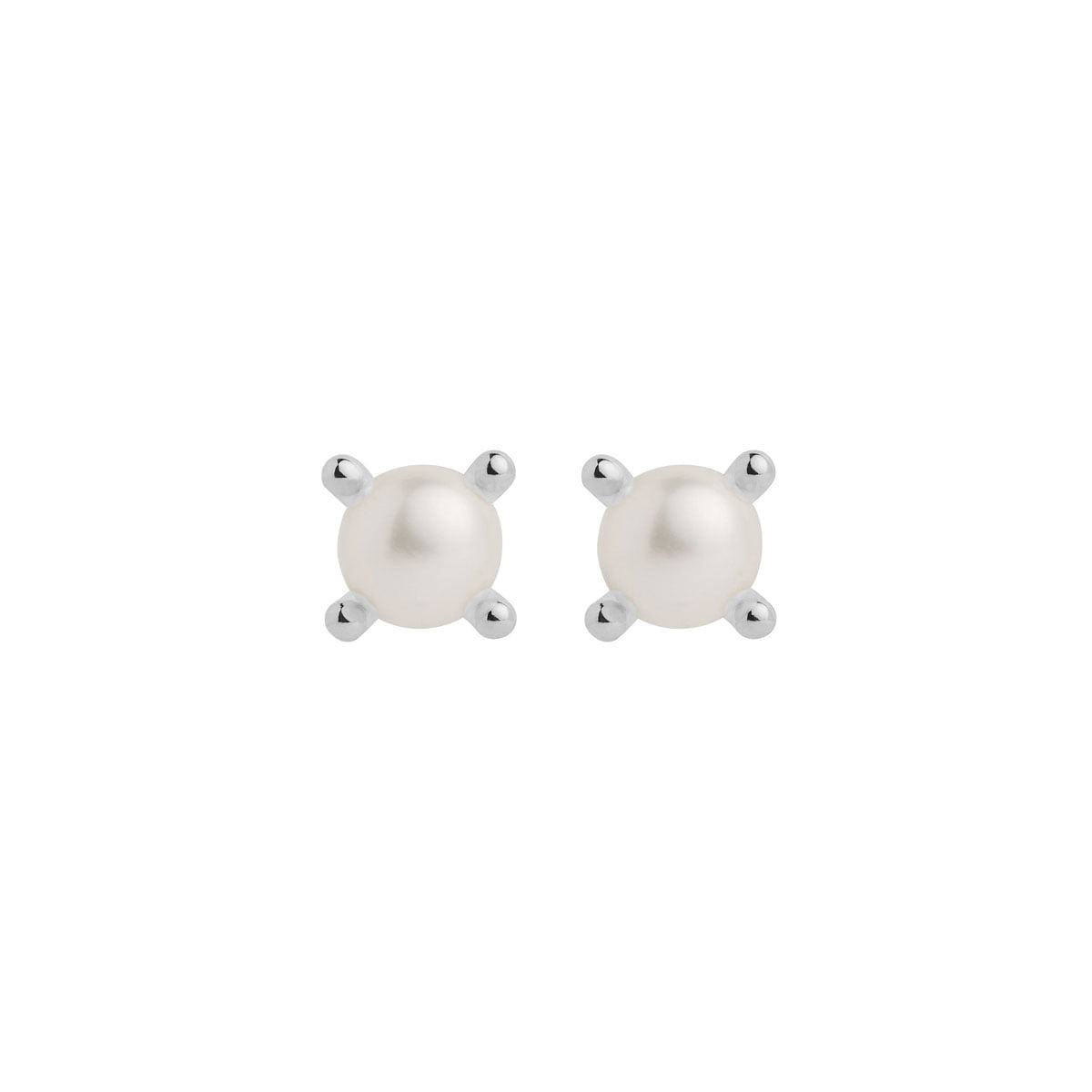 Najo Earrings Silver Najo Moana Pearl Earring
