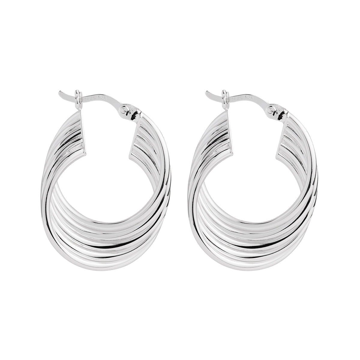 Najo Revival Round Hoop Earrings