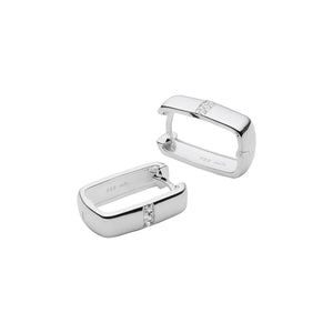 Najo Earrings Silver Najo Starlight Cubic Zirconia Huggie Earrings – Gold & Silver