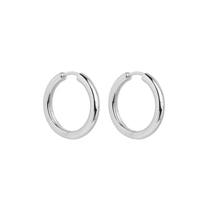 Najo Earrings Silver NAJO Subtle Huggie Earring