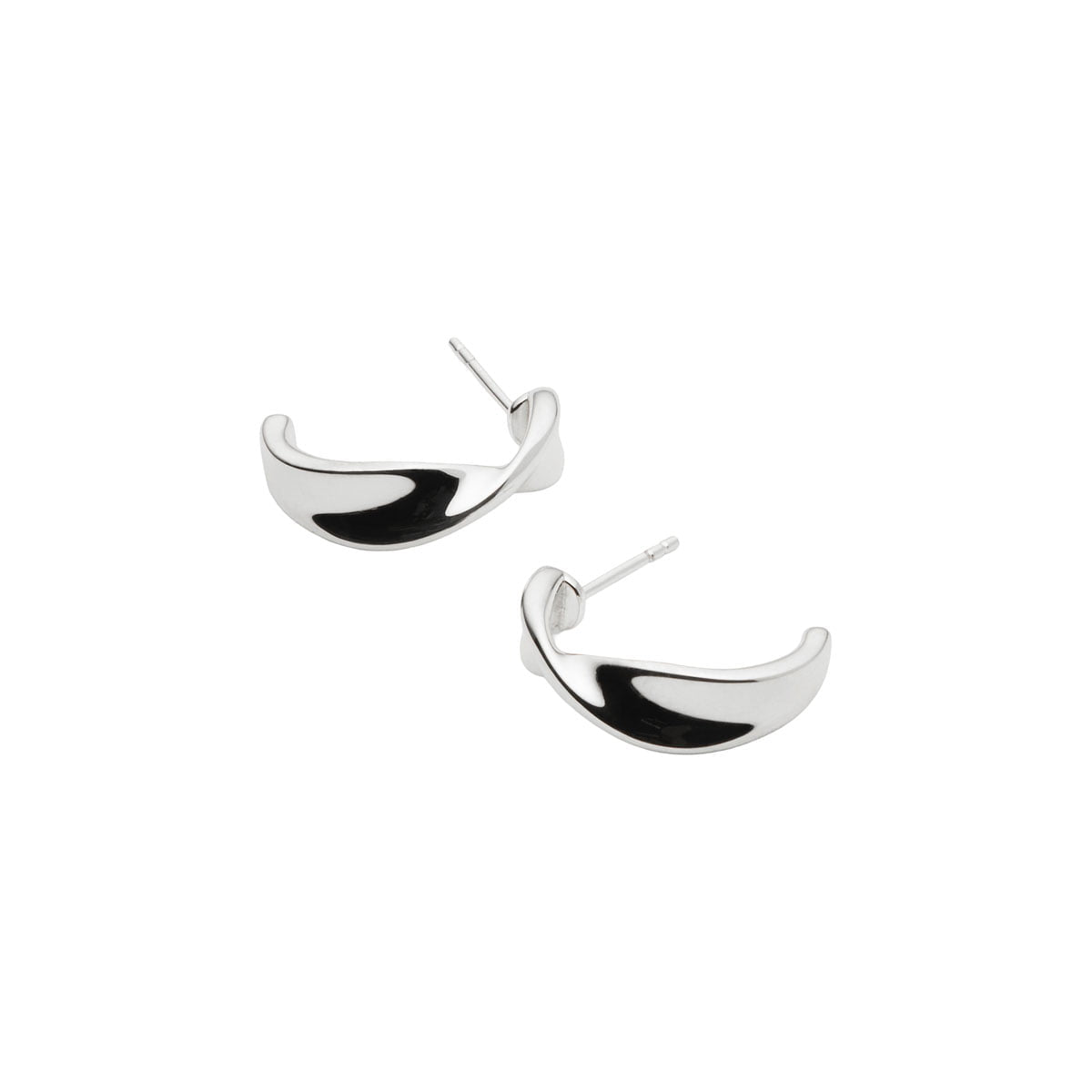 Najo Earrings Silver Najo Suncrest Stud Earrings