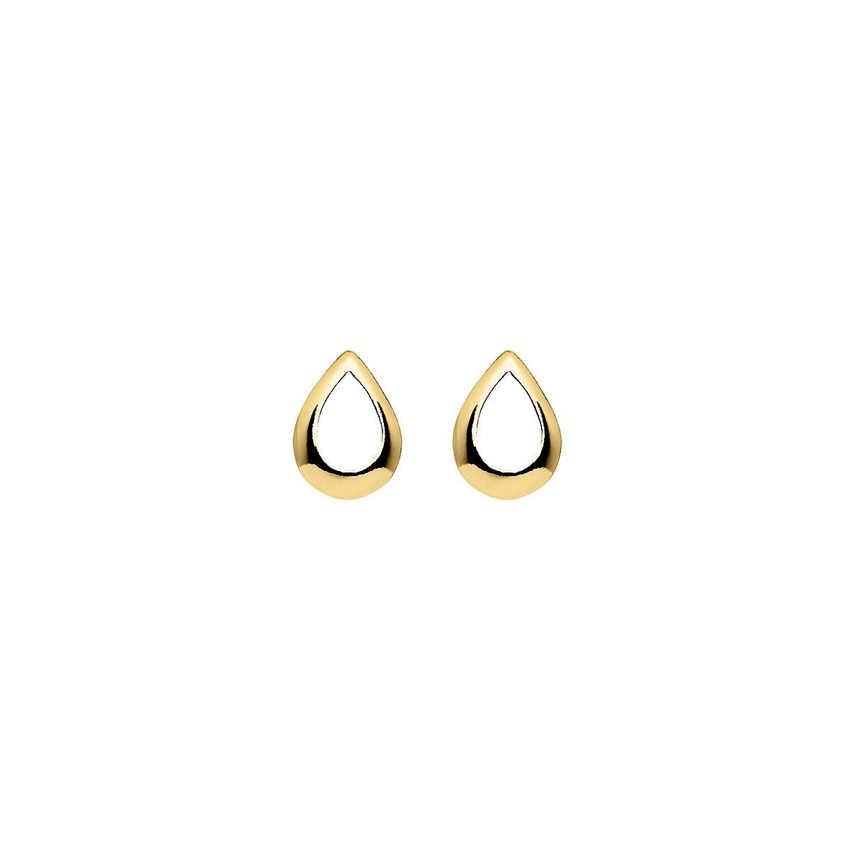Najo Earrings Yellow Gold Chiara Studs Earrings
