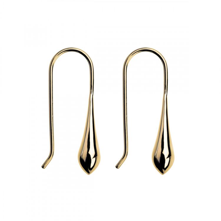 Najo Earrings Yellow Gold Najo My Silent Tears Earring Yellow