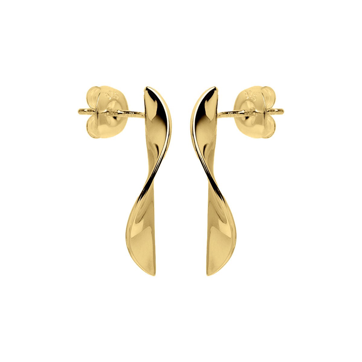 Najo Earrings Yellow Gold Ocean Trail Earrings