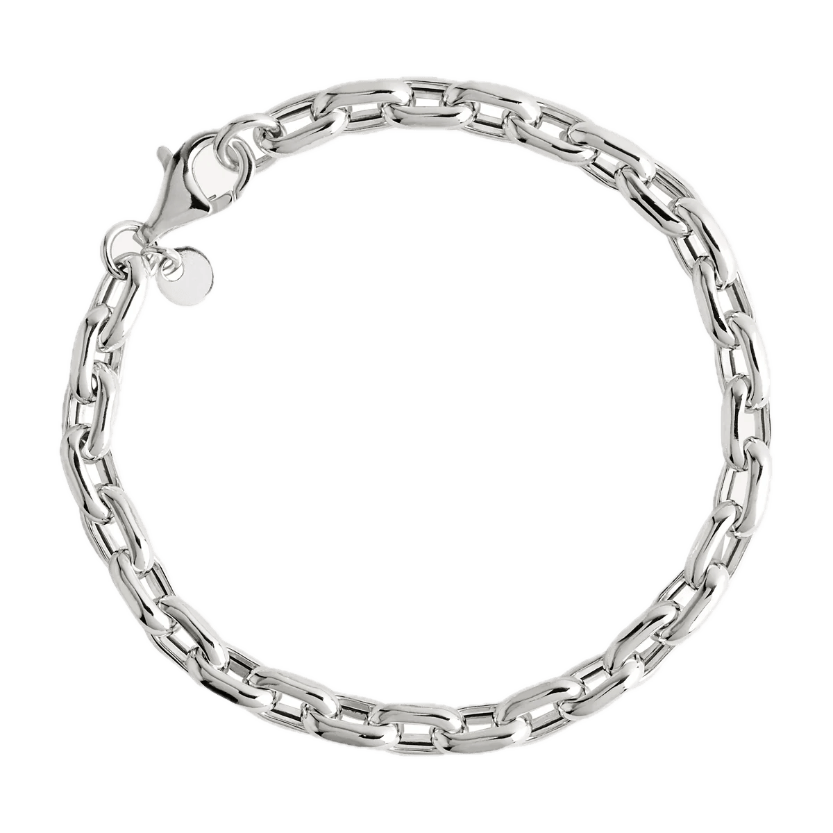 Najo Najo Sentinel Men’s Silver Chain Bracelet