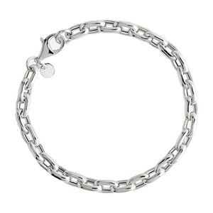 Najo Najo Sentinel Men’s Silver Chain Bracelet
