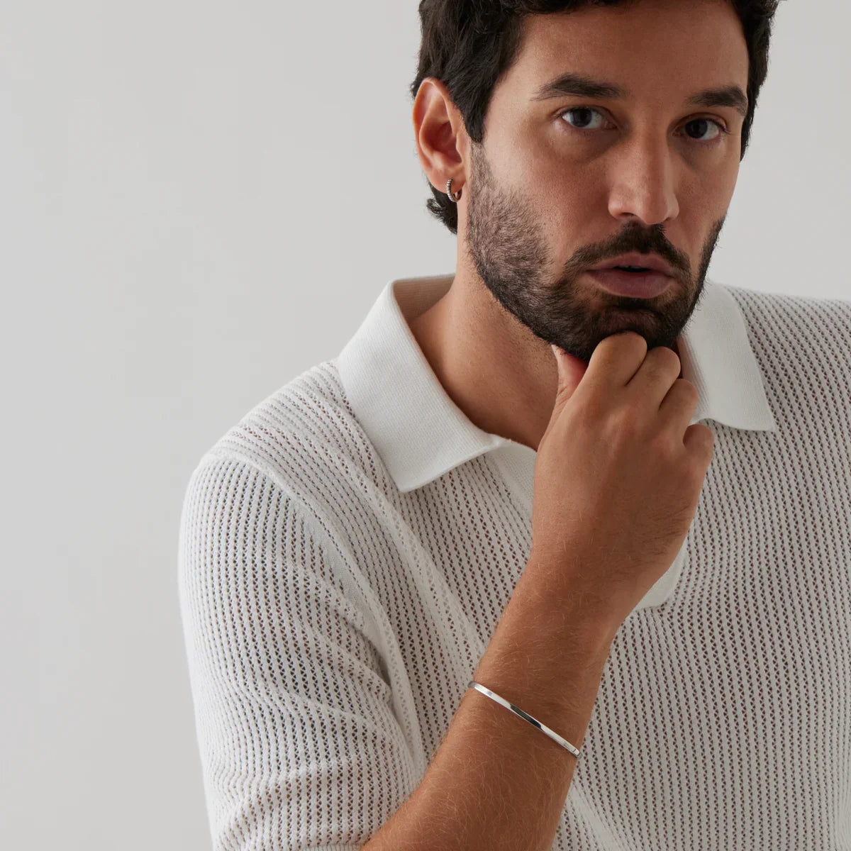 Najo Najo Utility Men’s Silver Cuff