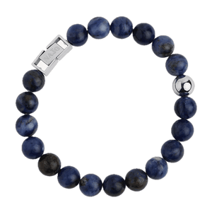 Najo Navy Najo Atlas Men's 10mm Beaded  Bracelet
