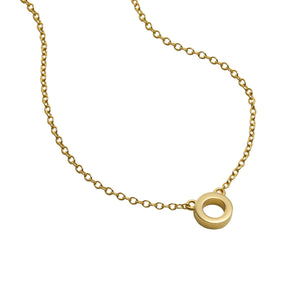 Najo Necklaces Gold Najo Sola Circle Necklace – Gold & Silver