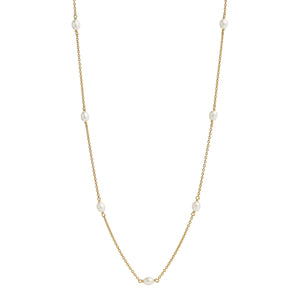 Najo Necklaces Gold Najo Tidal Whisper Pearl Necklace
