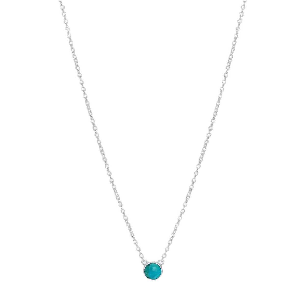 Najo Necklaces Najo Heavenly Turquoise Necklace – Sterling Silver