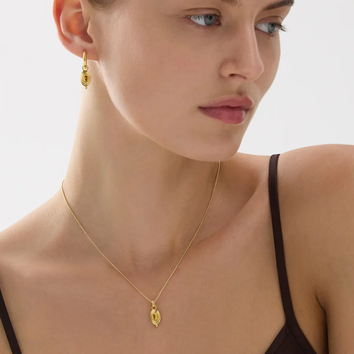Najo Necklaces Najo Horizon Citrine Necklace