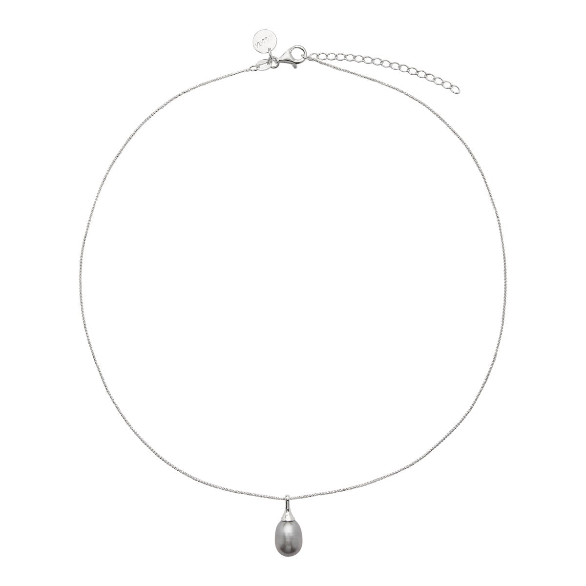 Najo Necklaces Najo Isla Grey Pearl Necklace