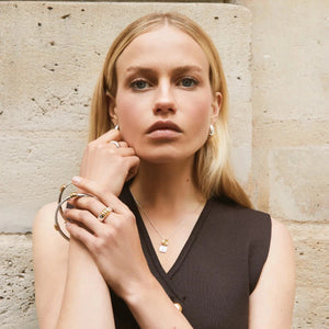 Najo Necklaces Najo Labyrinthe Two-Tone Pendant