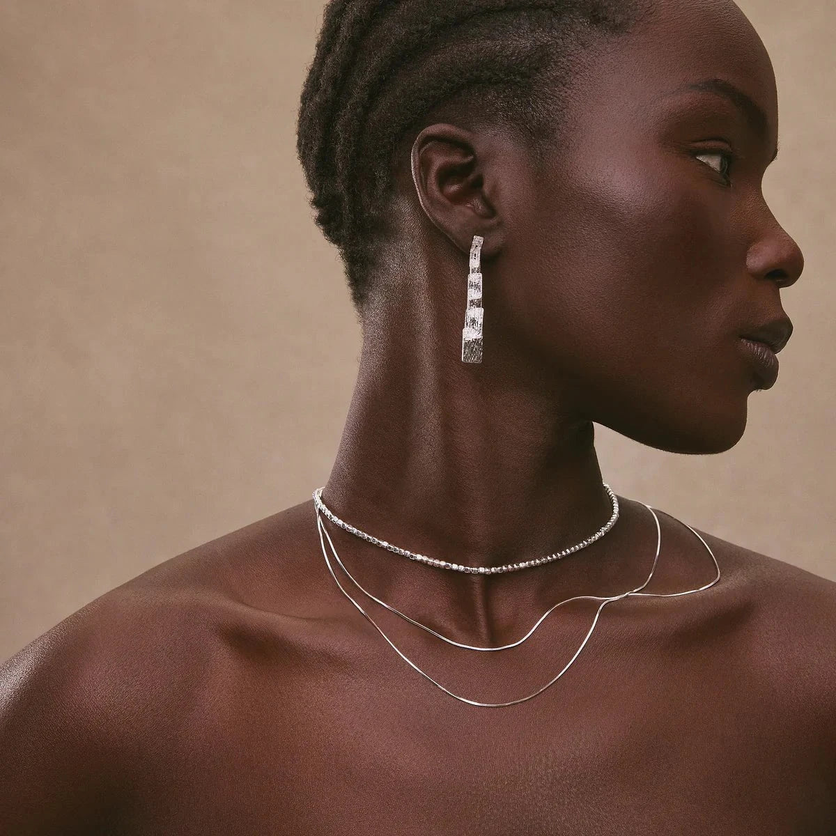 Najo Necklaces Najo Mirage Double Chain Necklace