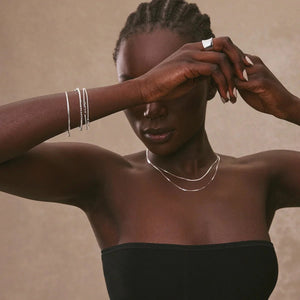 Najo Necklaces Najo Mirage Double Chain Necklace