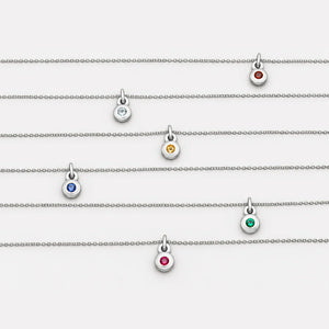 Najo Necklaces Najo November Citrine Birthstone Necklace – Sterling Silver & Gold Plated